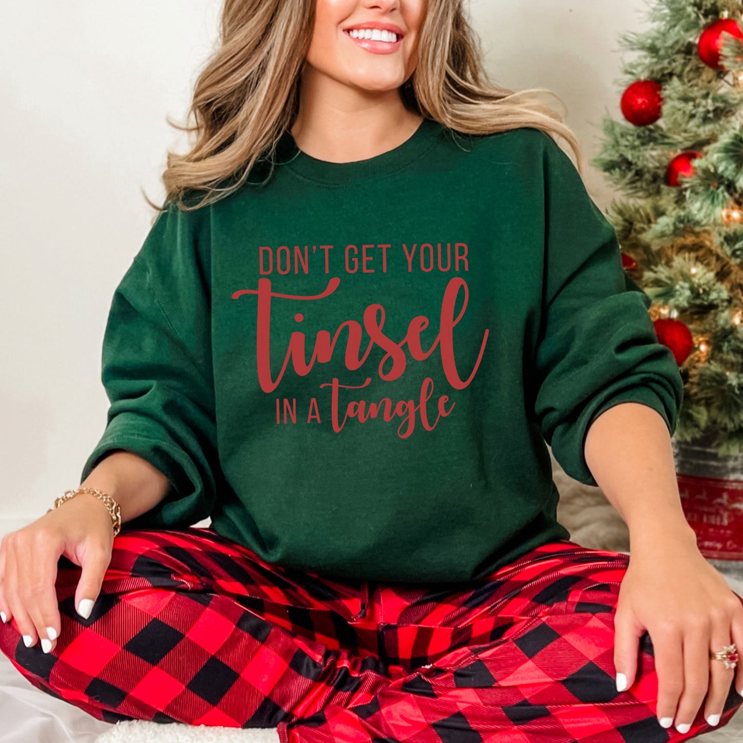 Don't Get Your Tinsel In A Tangle | Sweatshirt