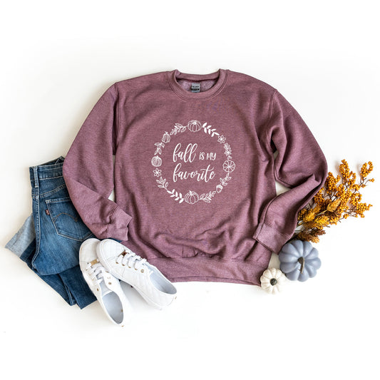 Fall Is My Favorite Circle | Sweatshirt