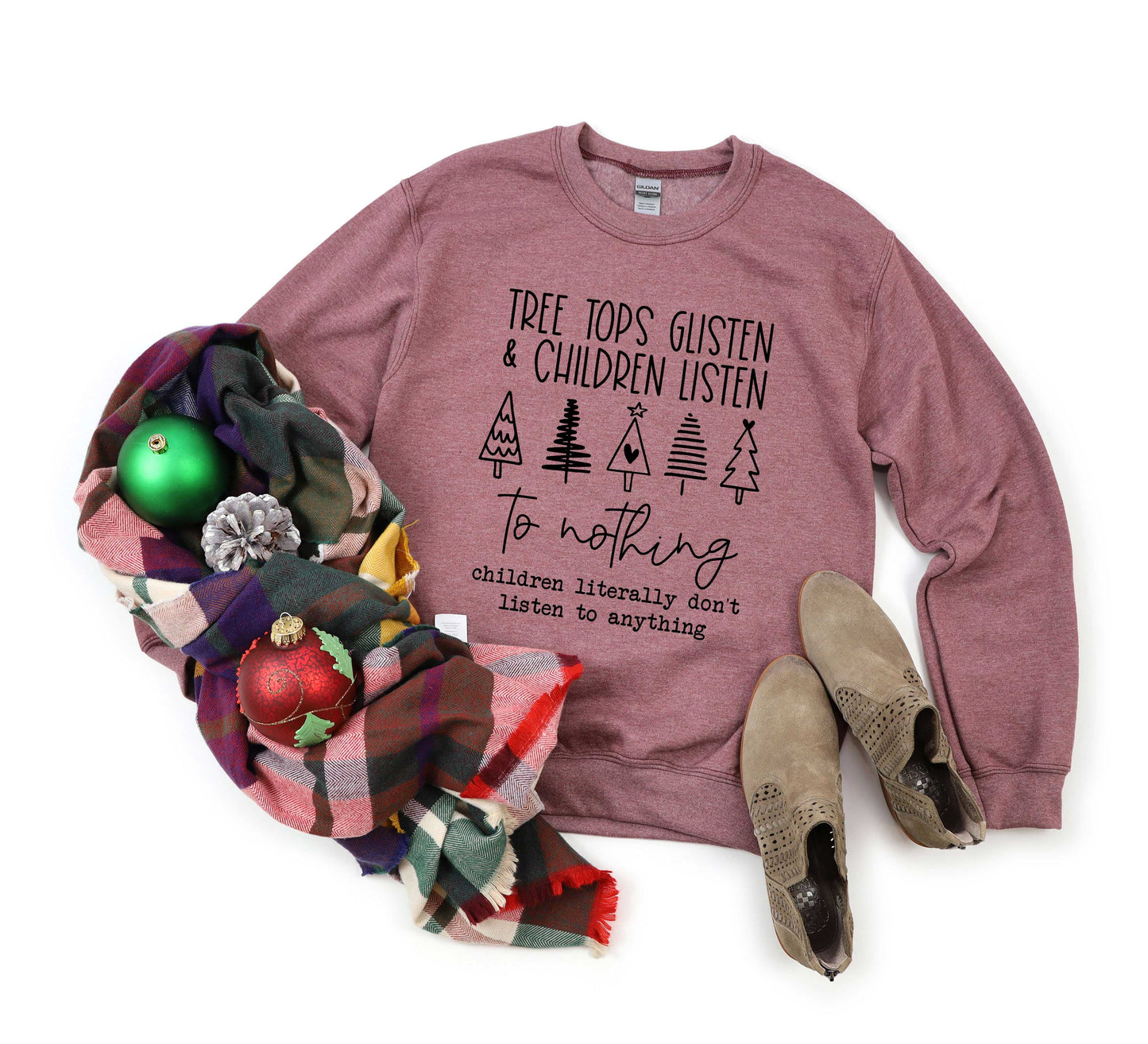 Tree Tops Glisten and Children Listen to Nothing | Sweatshirt