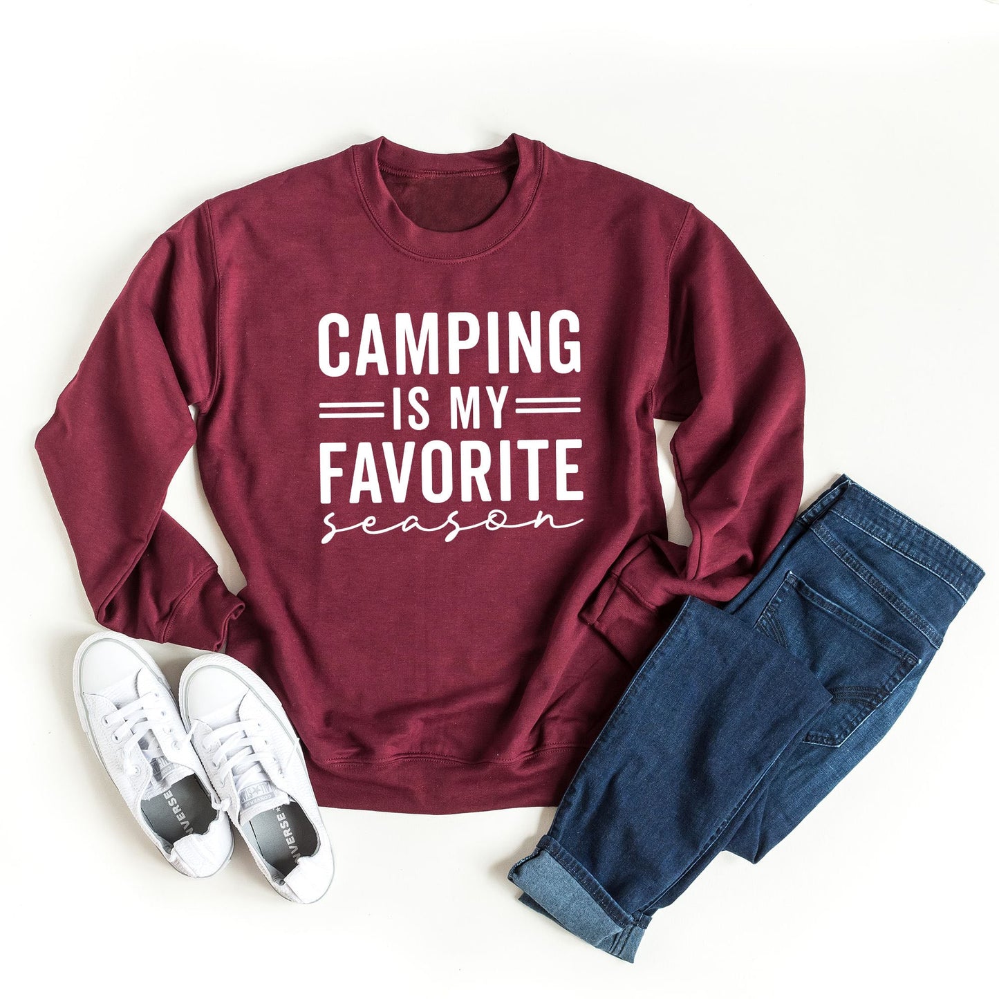 Camping Is My Favorite Season | Sweatshirt