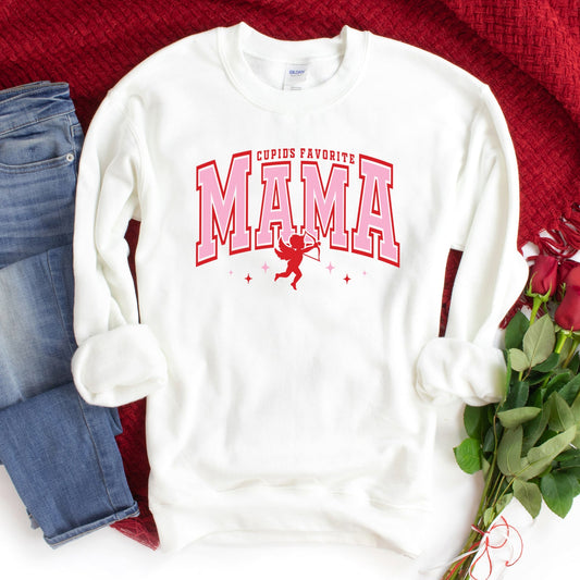 Cupid's Favorite Mama | Sweatshirt