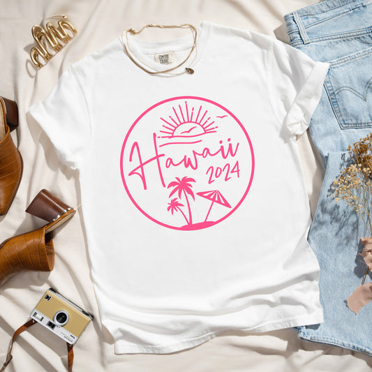 Hawaii 2024 | Garment Dyed Short Sleeve Tee