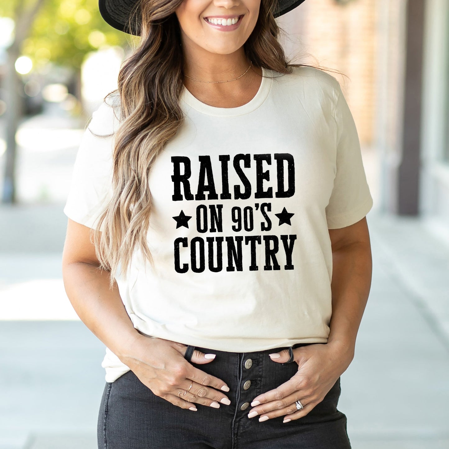 Raised On 90s Country | Short Sleeve Graphic Tee