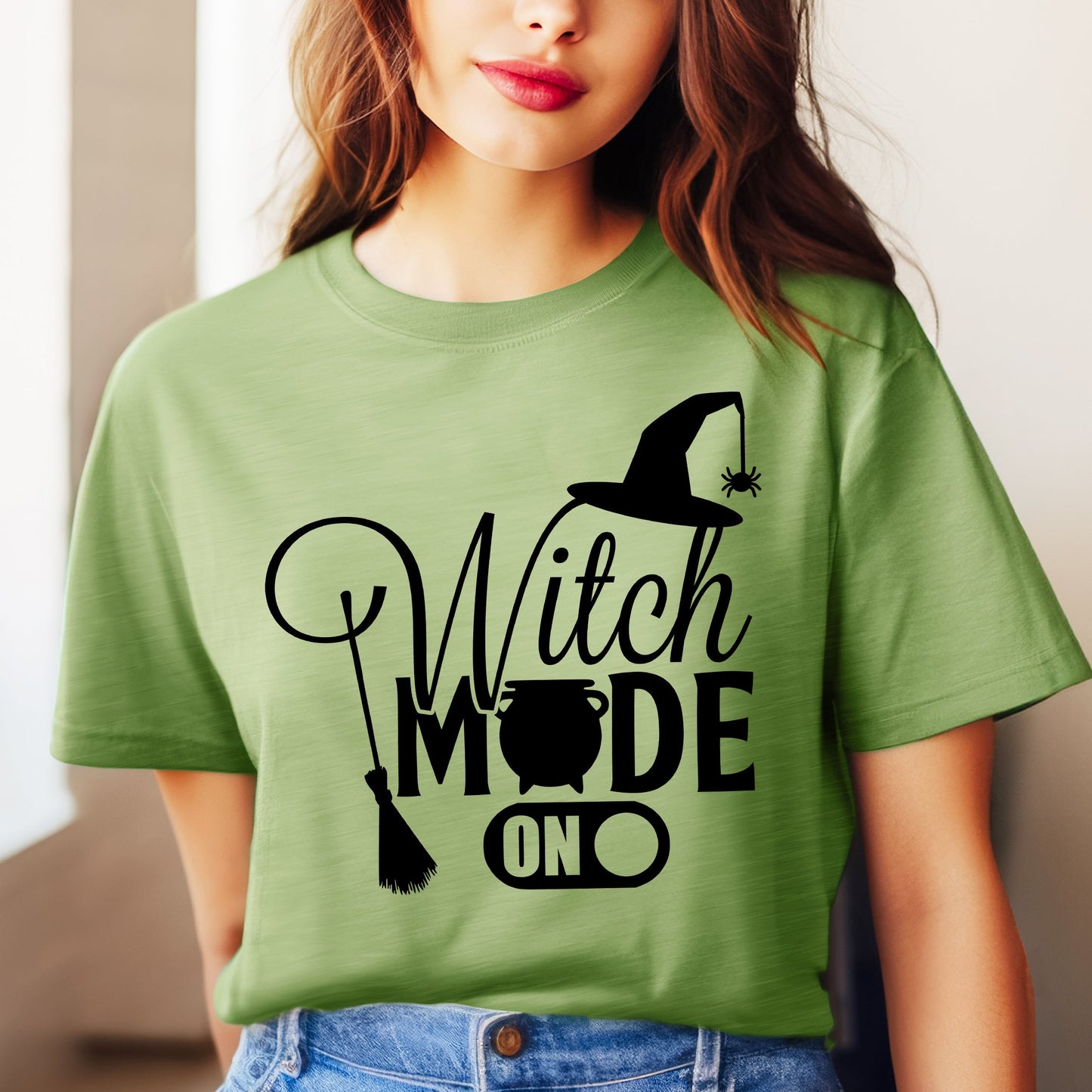W Mode On | Short Sleeve Crew Neck