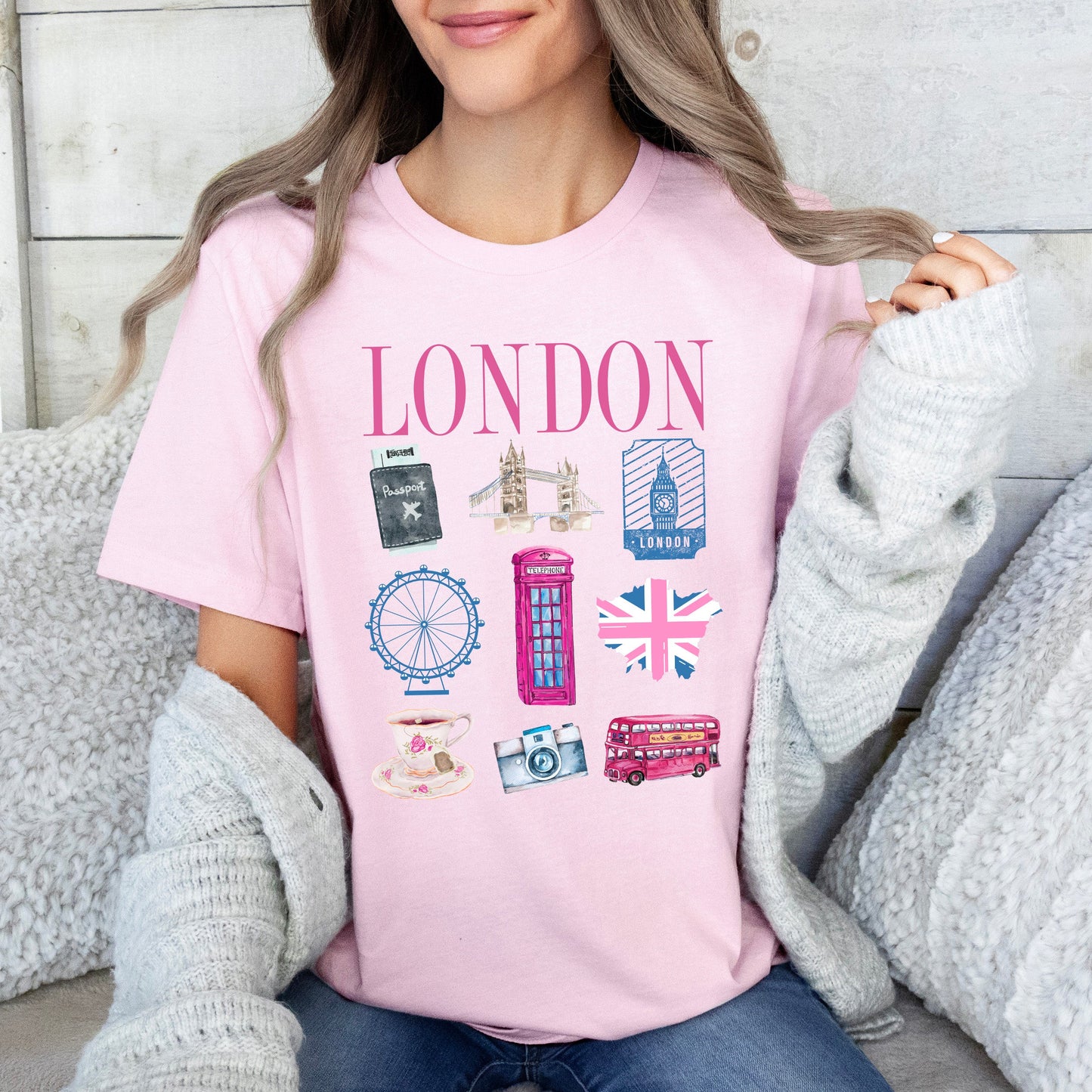 London Travel Chart | Short Sleeve Graphic Tee