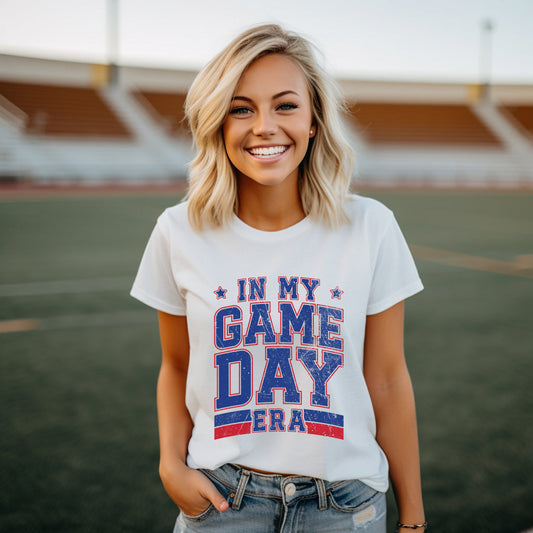 In My Game Day Era - Blue | Short Sleeve Graphic Tee