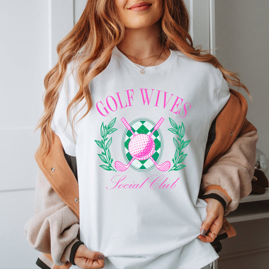 Golf Wives Social Club |Short Sleeve Crew Neck