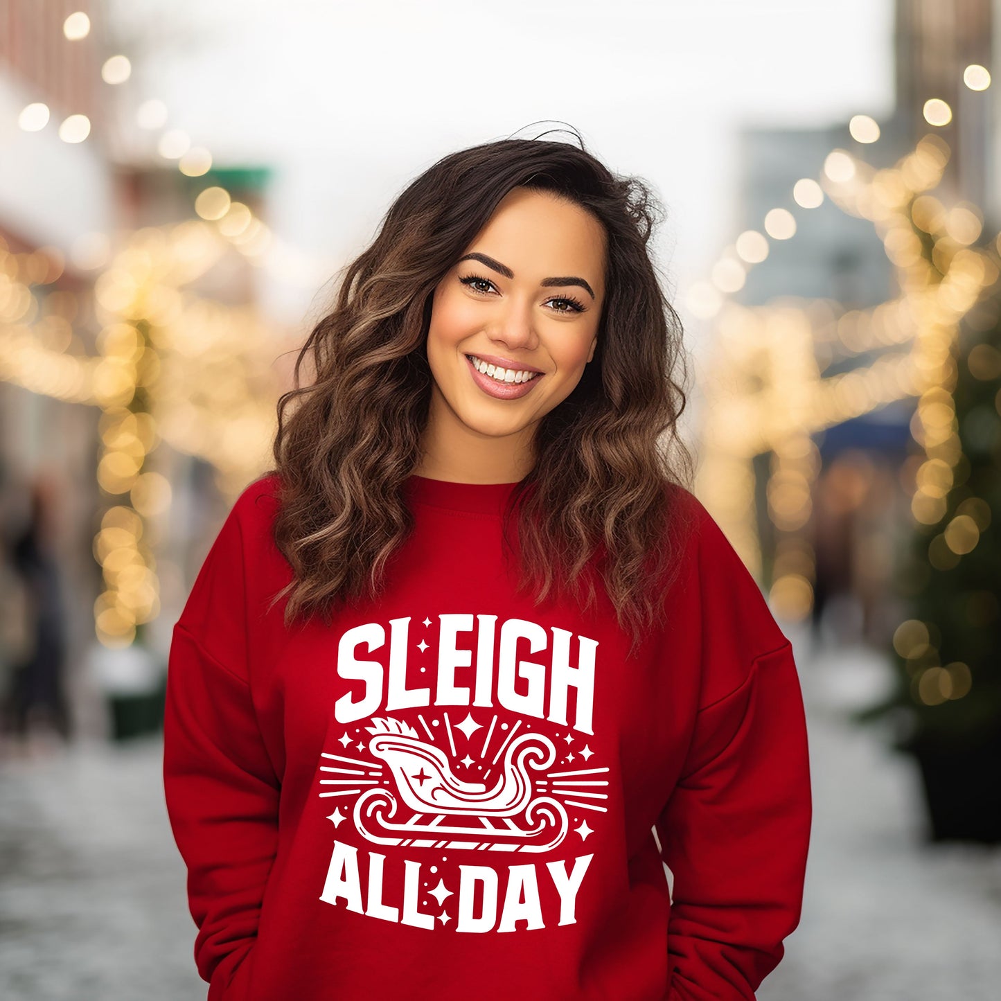 Sleigh All Day | Sweatshirt