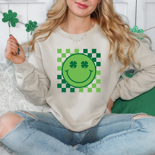 Clover Eyes Happy | Sweatshirt