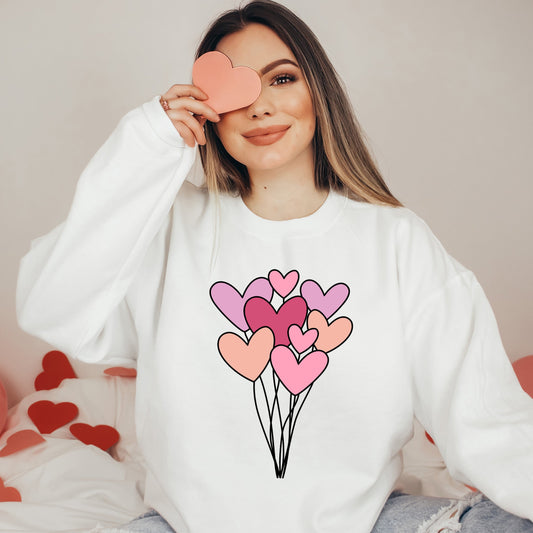 Heart Balloon Bundle | Sweatshirt