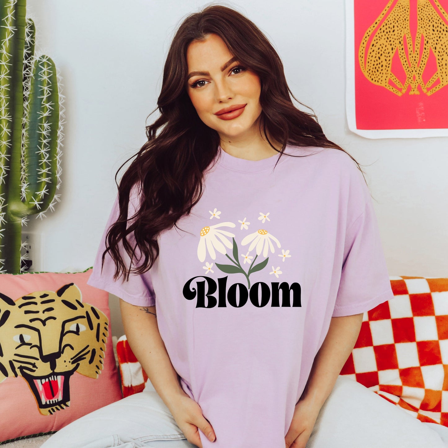 Bloom Daisy Flower | Garment Dyed Short Sleeve Tee