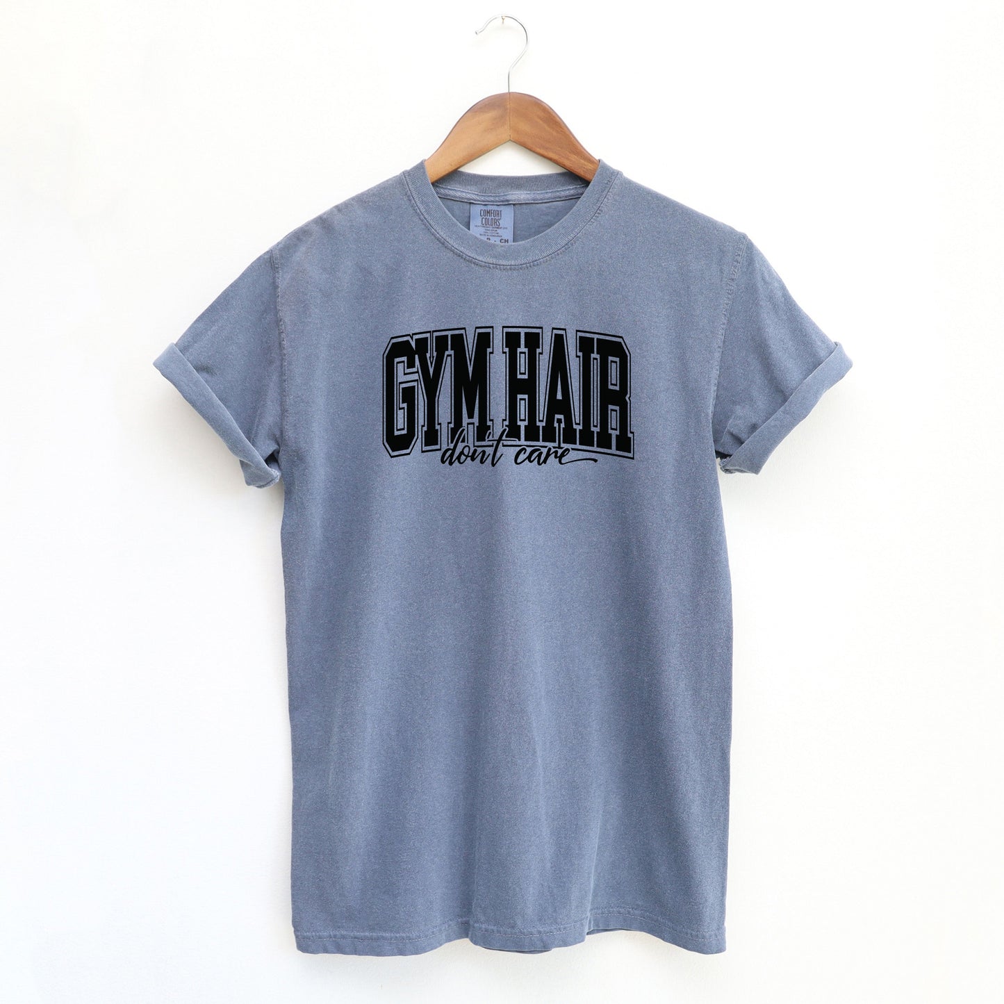 Gym Hair Varsity | Garment Dyed Tee