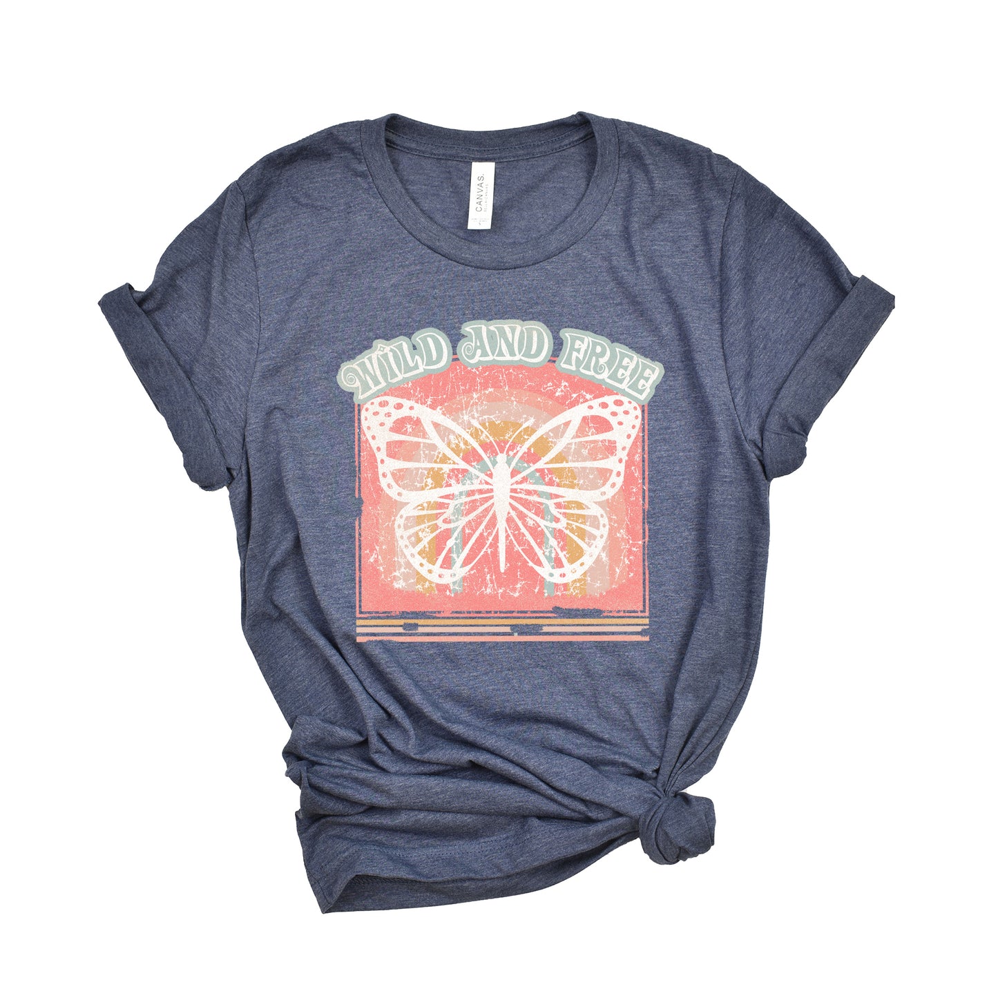 Wild And Free Butterfly | Short Sleeve Graphic Tee
