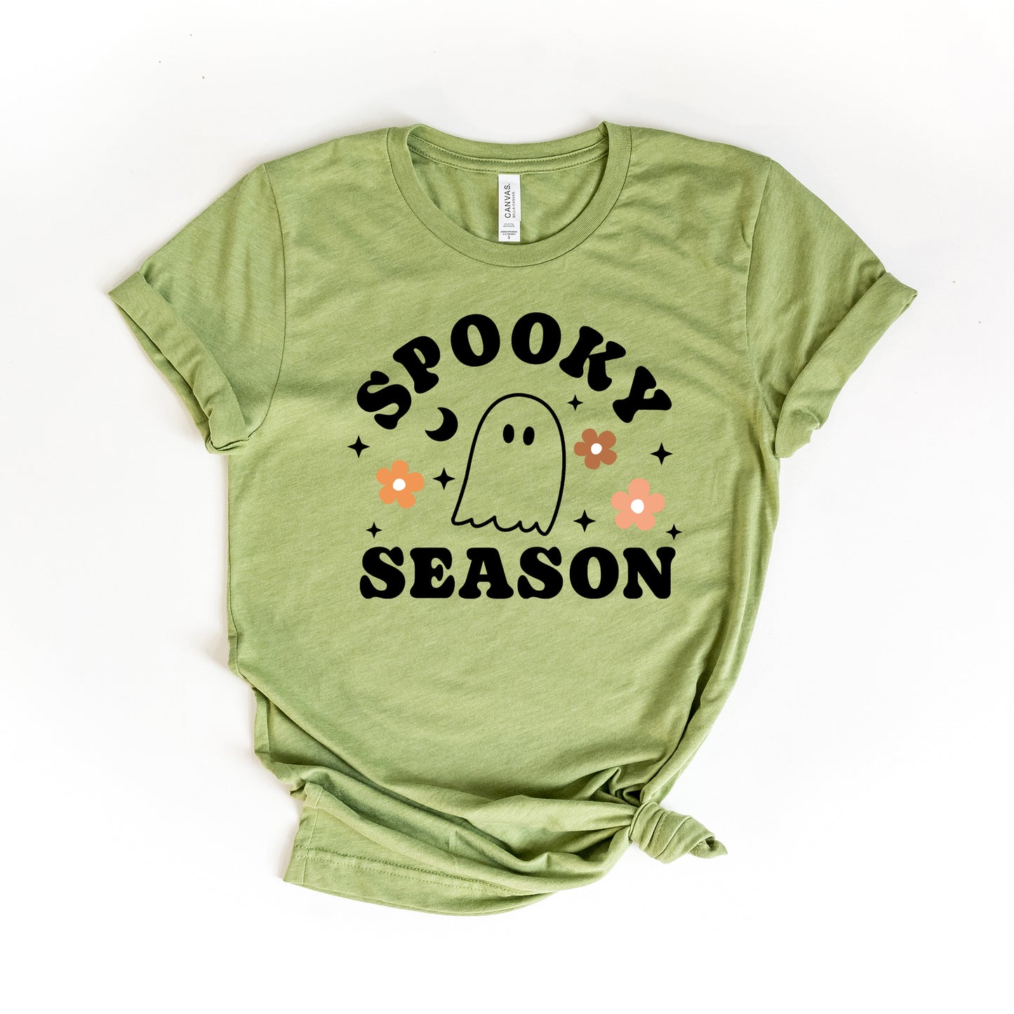 Spooky Season Flowers | Short Sleeve Graphic Tee