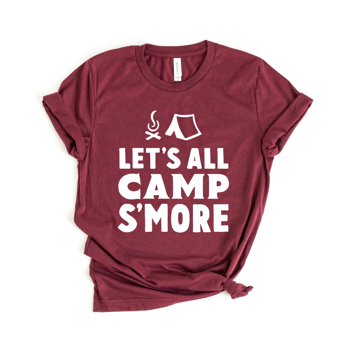 Let's All Camp S'More | Short Sleeve Graphic Tee