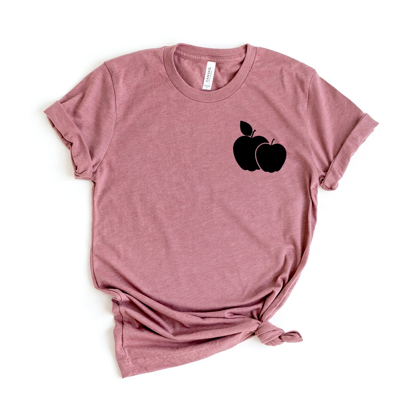 Fresh Picked Apples | Front & Back Short Sleeve Graphic Tee