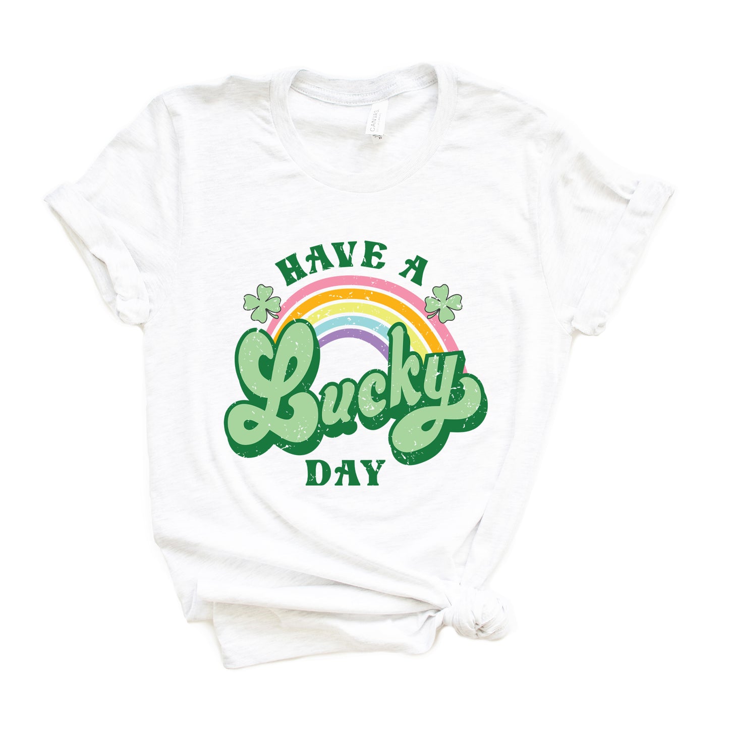 Lucky Day Rainbow | Short Sleeve Graphic Tee