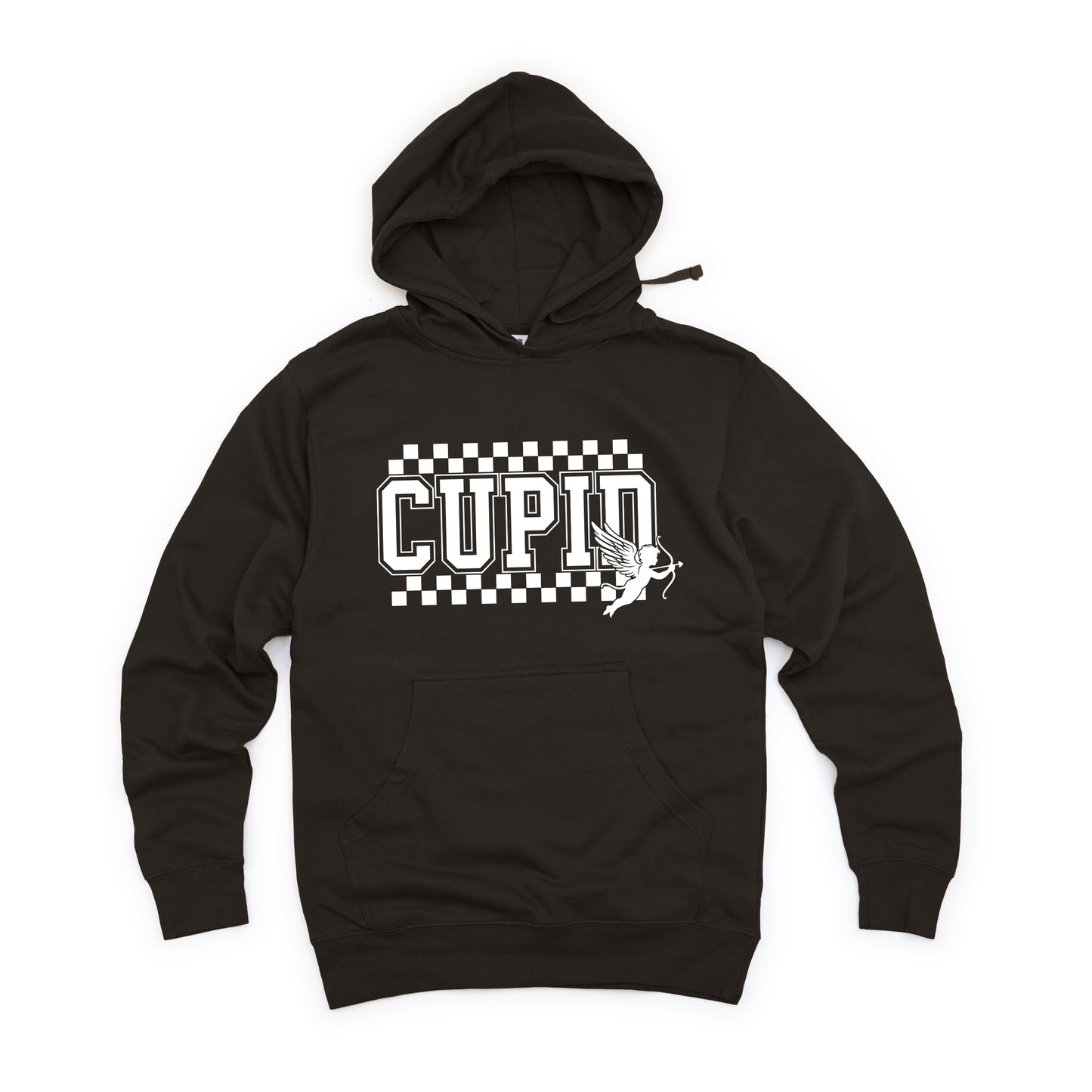 Cupid Varsity Checkered | Hoodie