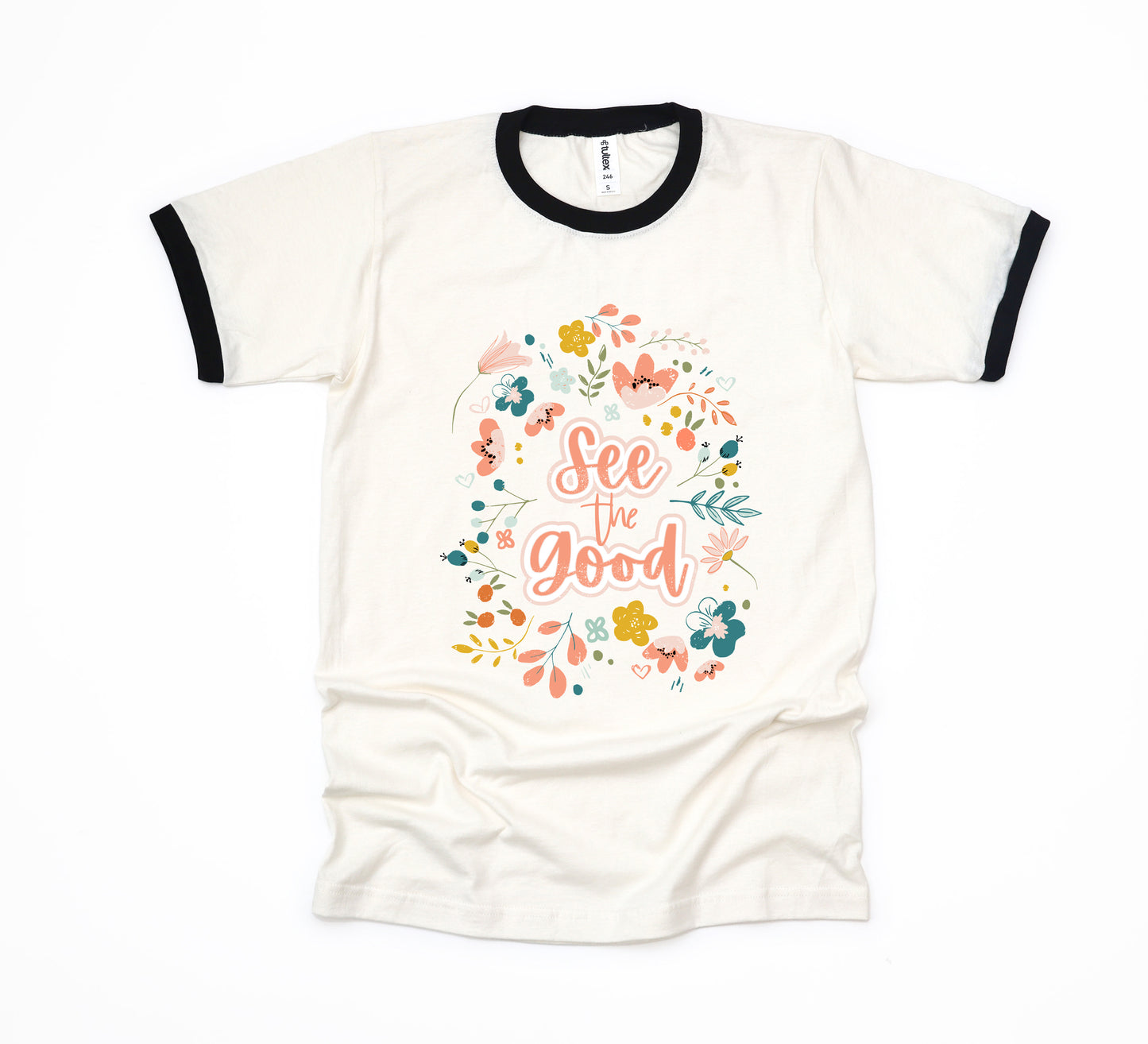 See The Good Floral | Ringer Tee