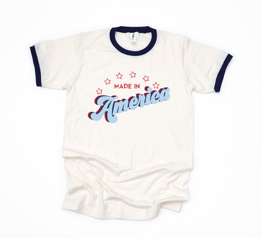 Made In America Retro | Ringer Tee