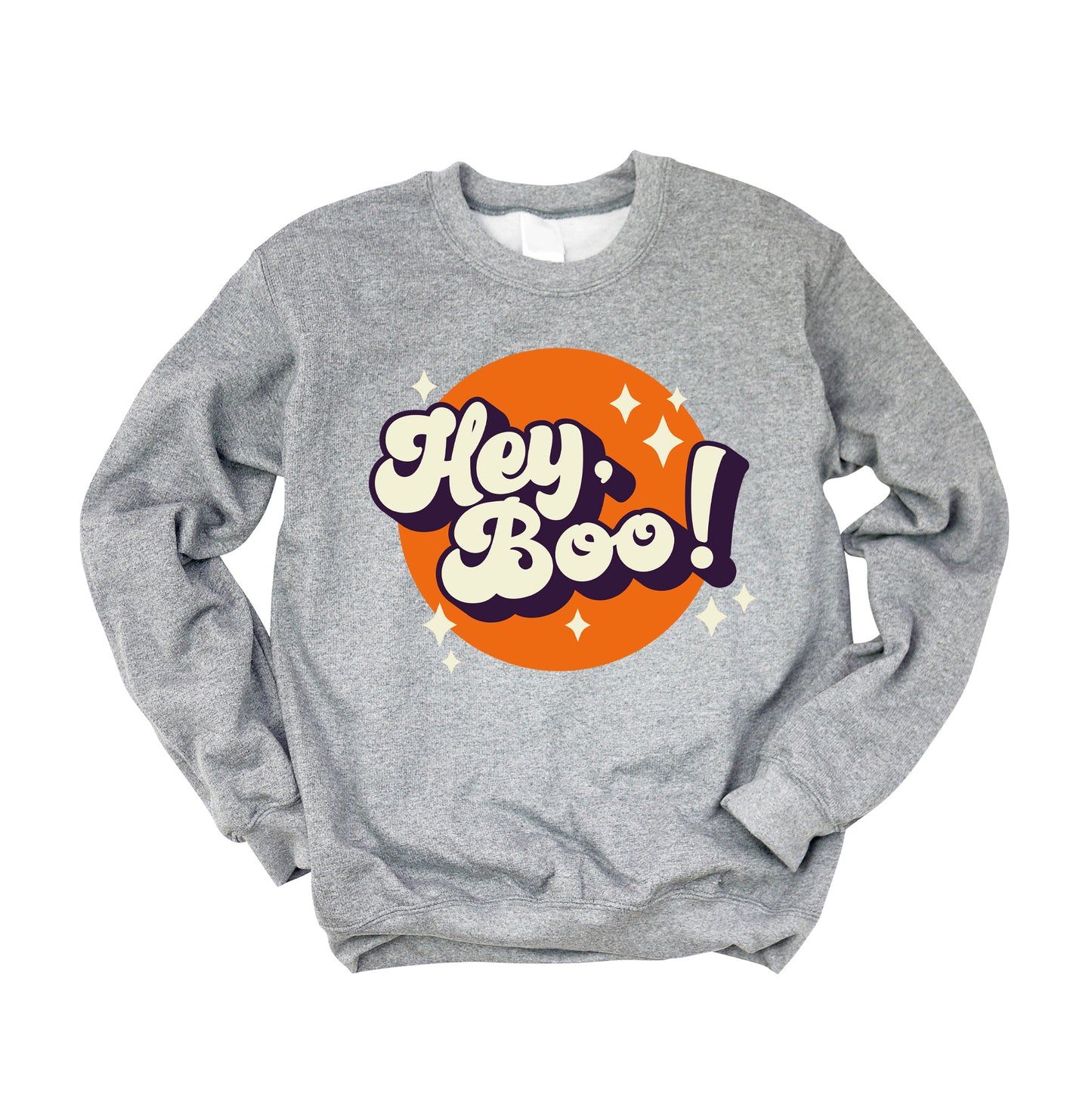 Retro Hey Boo | Graphic Sweatshirt