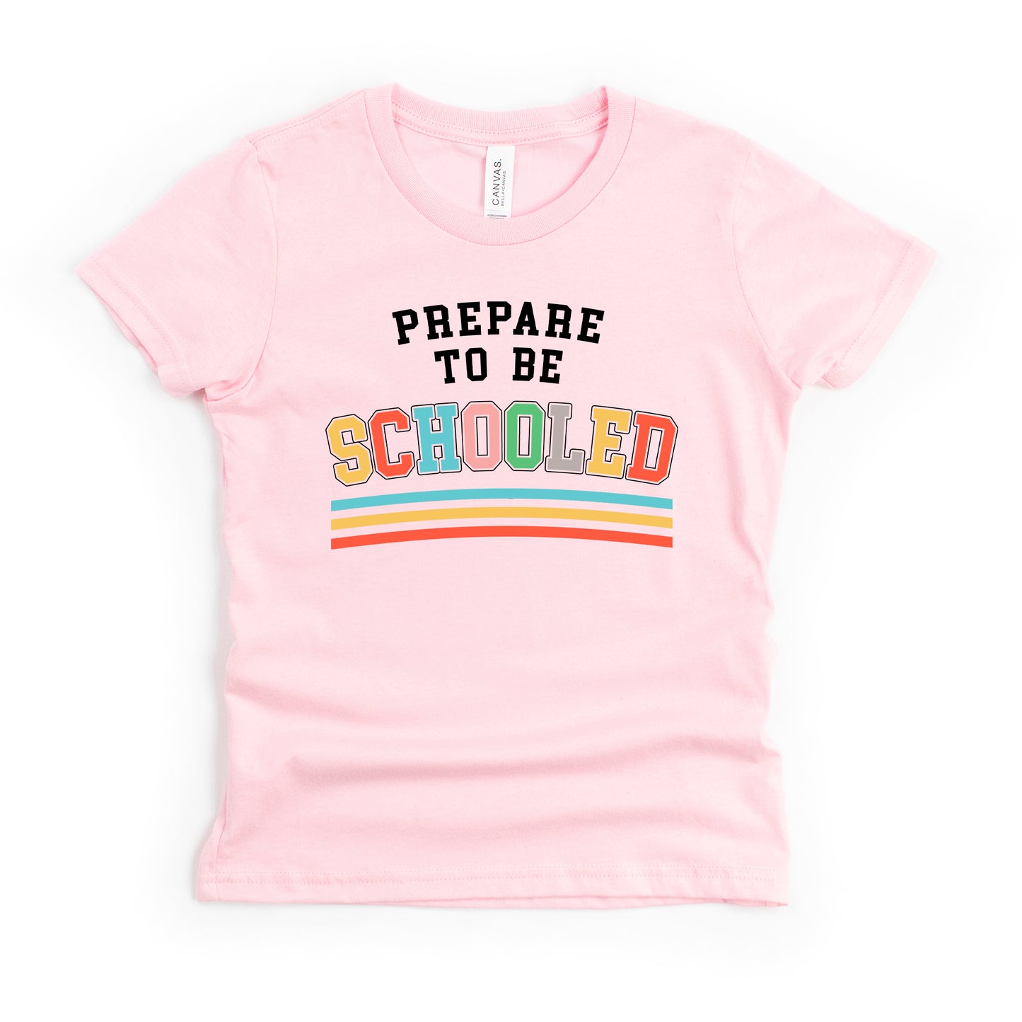 Prepare To Be Schooled | Toddler Graphic Short Sleeve Tee