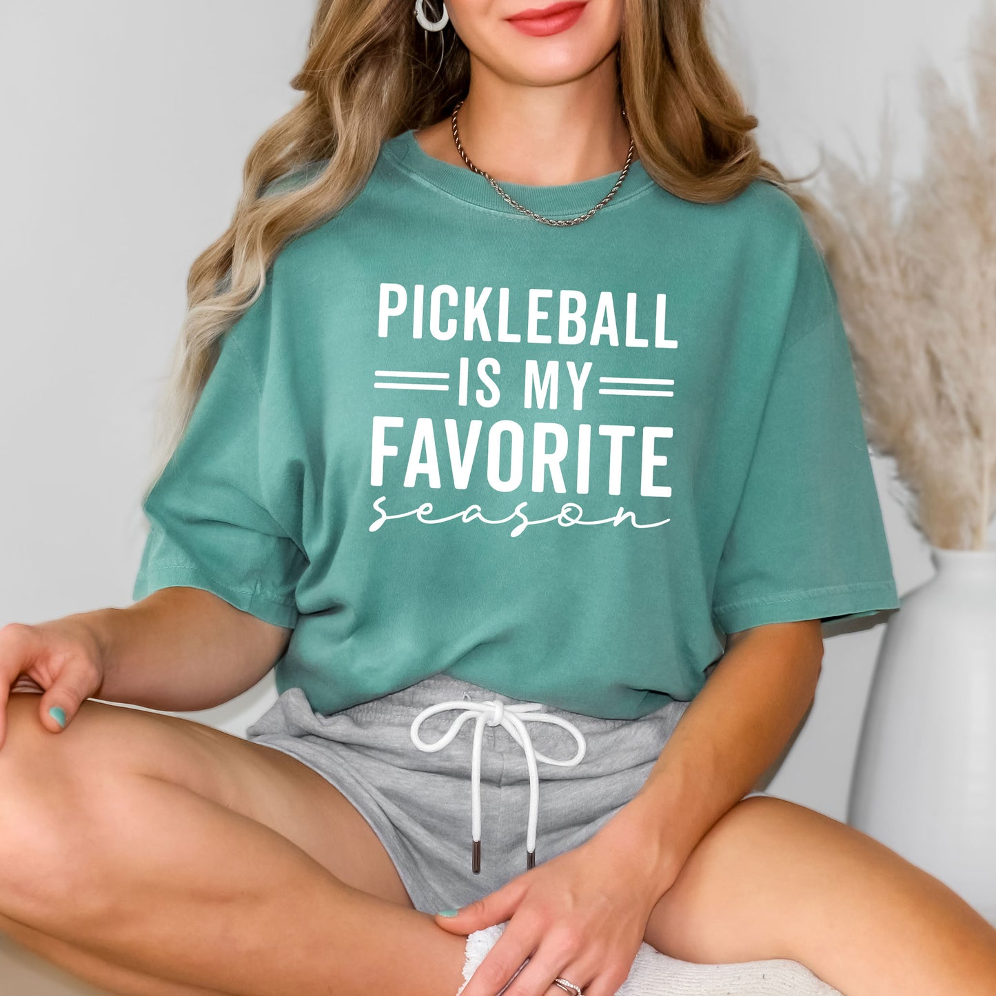 Pickleball Is My Favorite Season | Garment Dyed Short Sleeve Tee