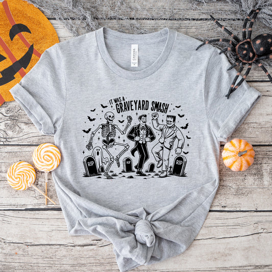 It Was A Graveyard Smash | Short Sleeve Crew Neck