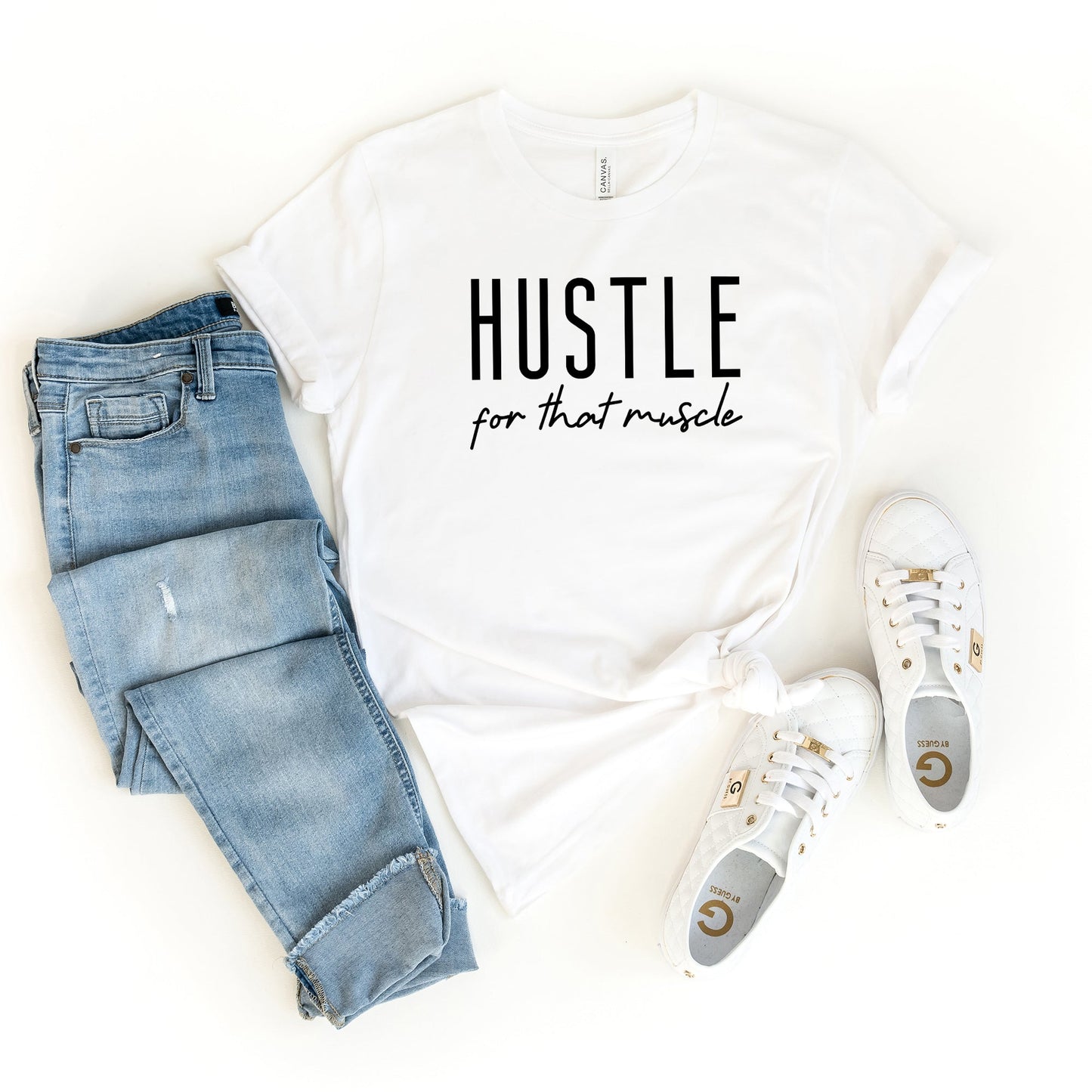 Hustle For That Muscle | Short Sleeve Graphic Tee