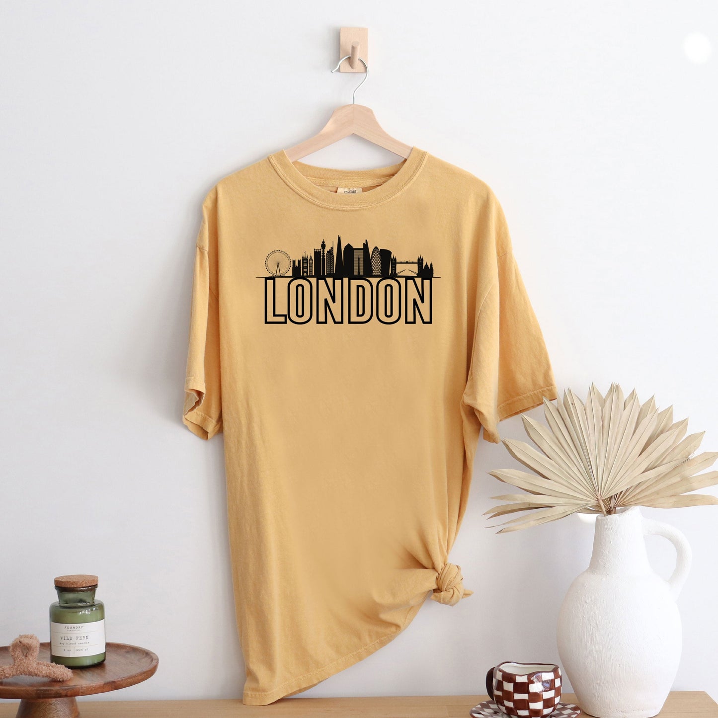 London Buildings | Garment Dyed Tee