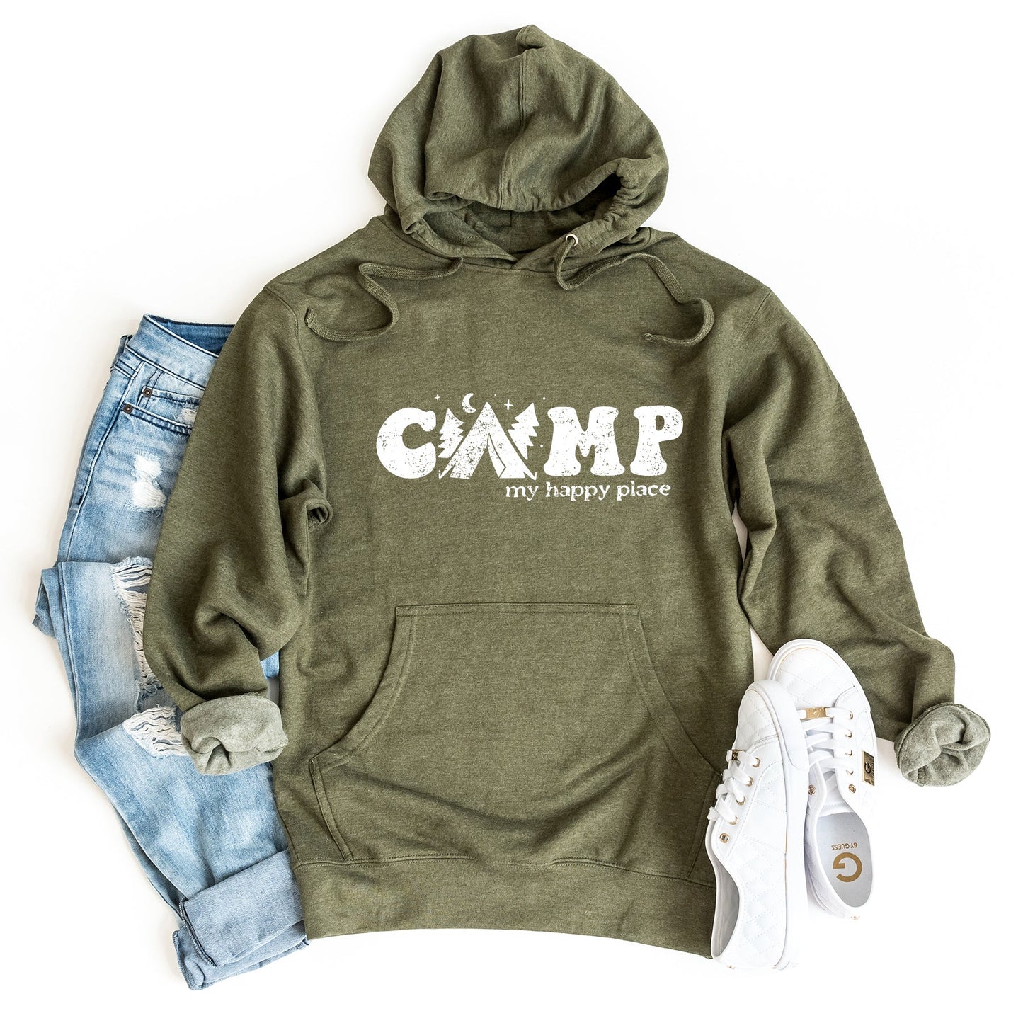 Camp My Happy Place | Hoodie