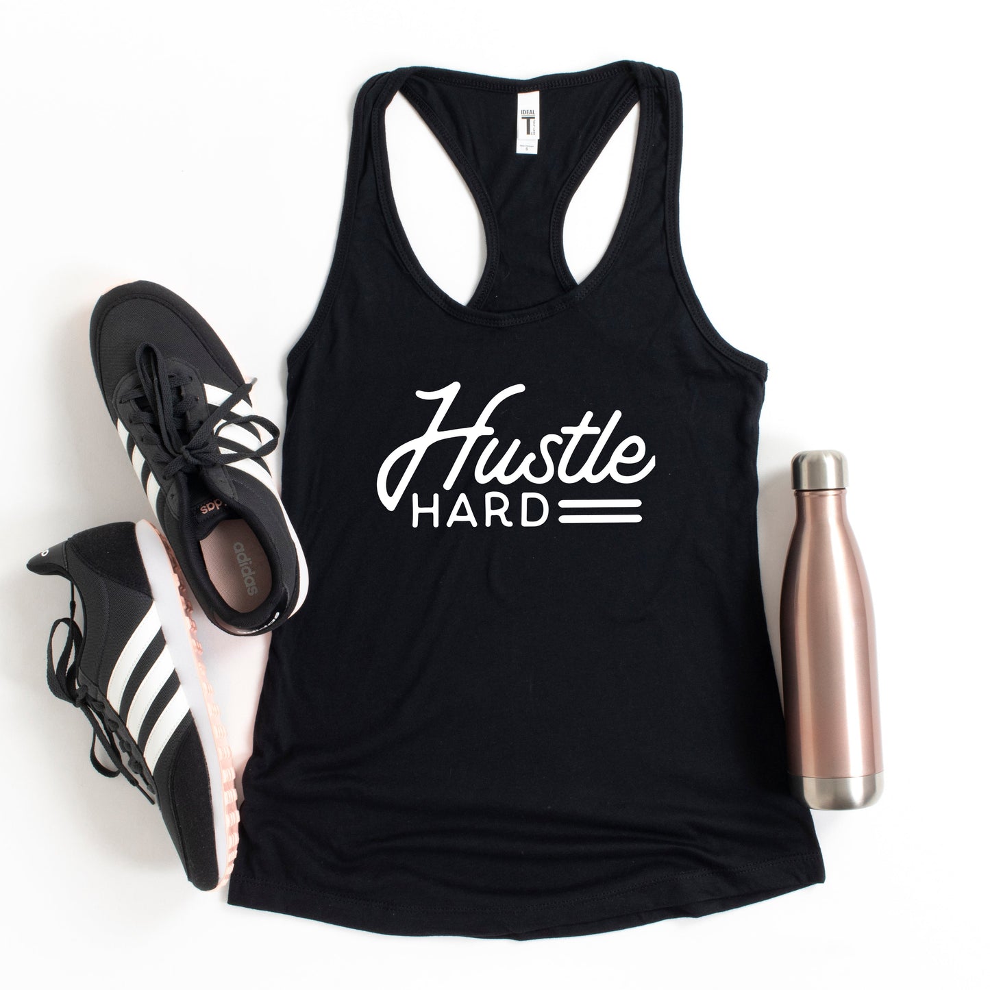 Hustle Hard | Racerback Tank