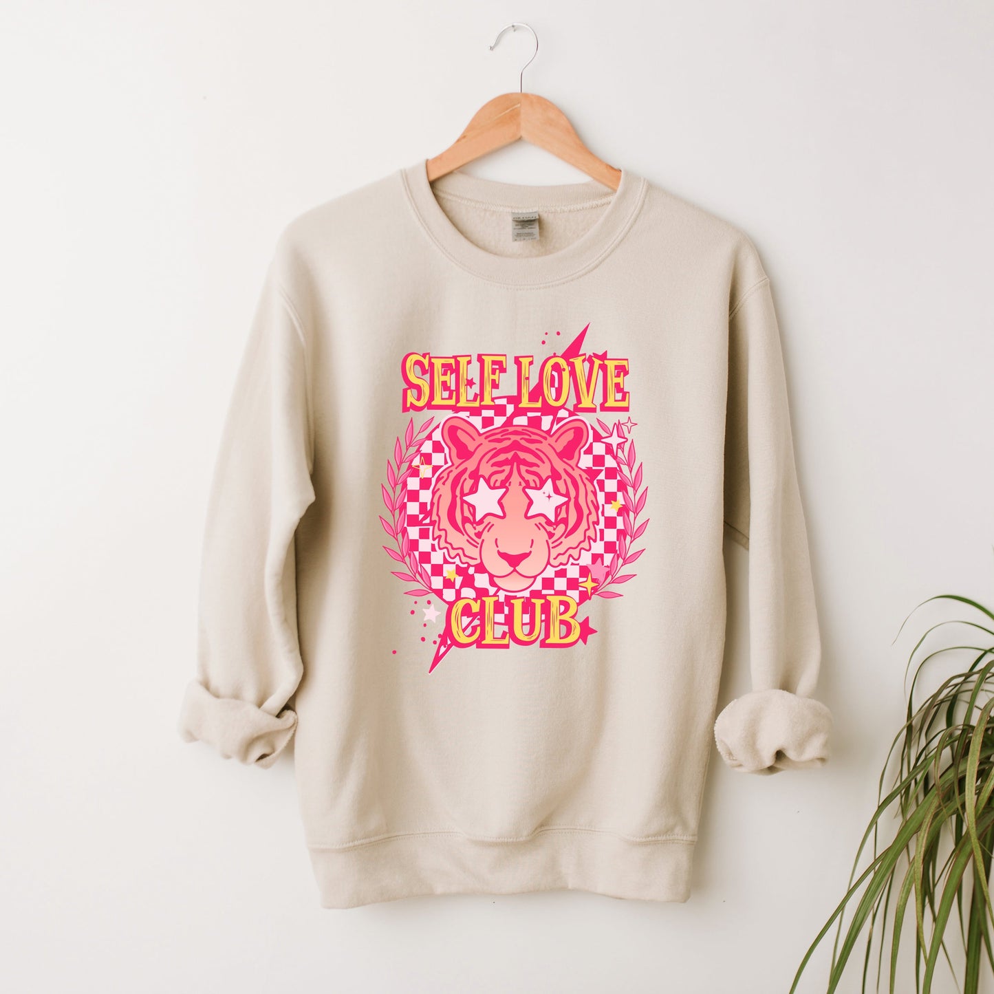 Self Love Club Tiger | Sweatshirt