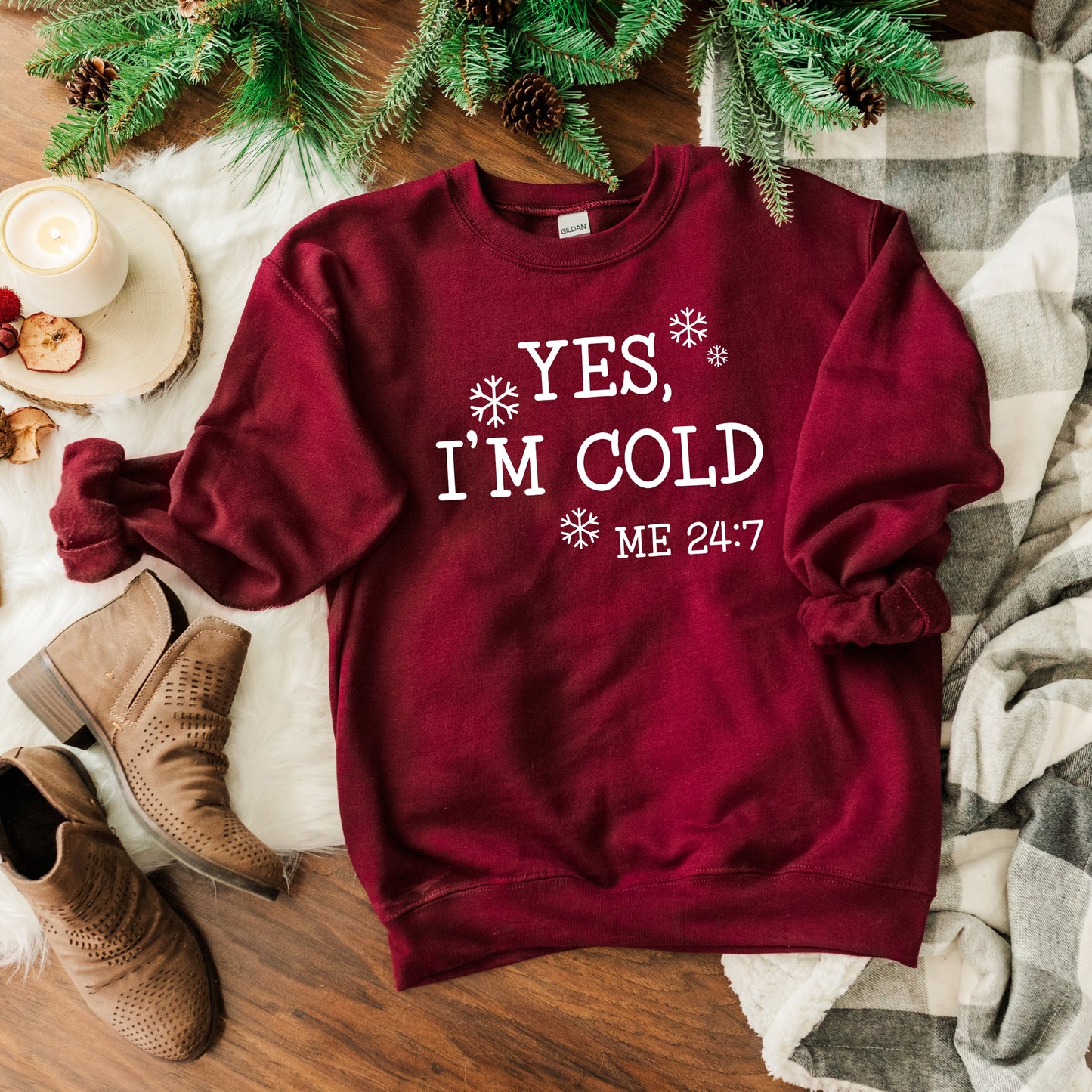 Yes I'm Cold | Sweatshirt