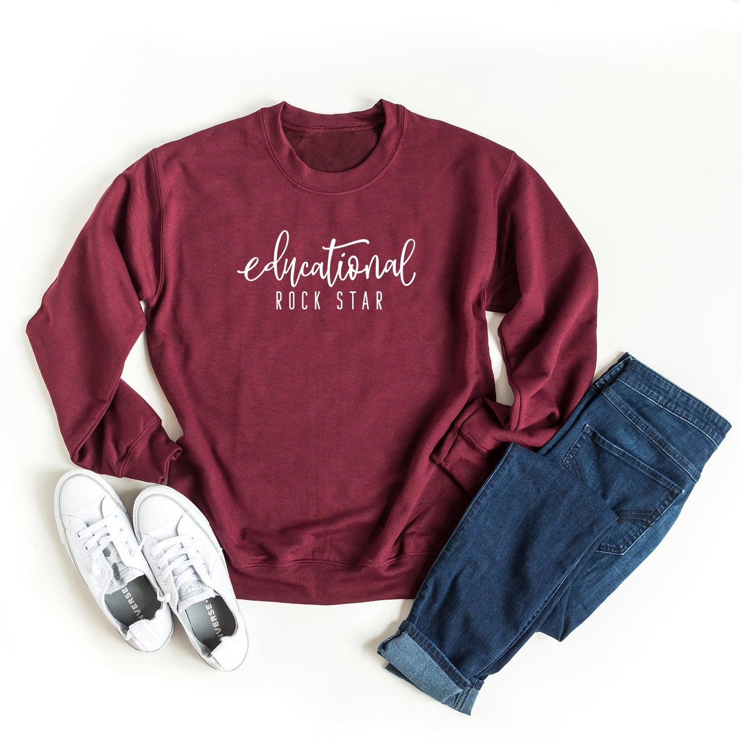 Educational Rock Star | Sweatshirt