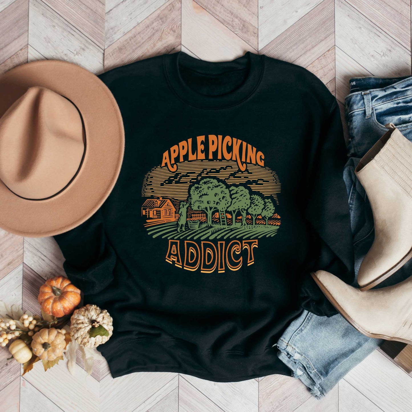 Apple Picking Addict | Sweatshirt