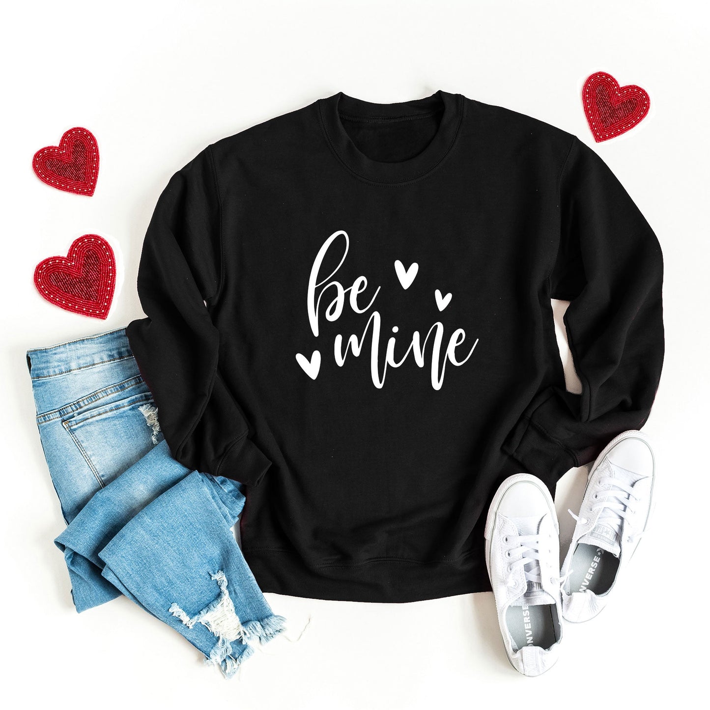 Be Mine Cursive | Sweatshirt