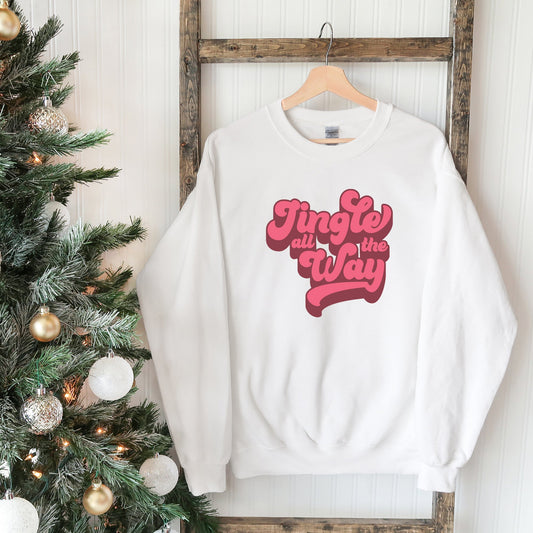 Retro Jingle All The Way | Sweatshirt