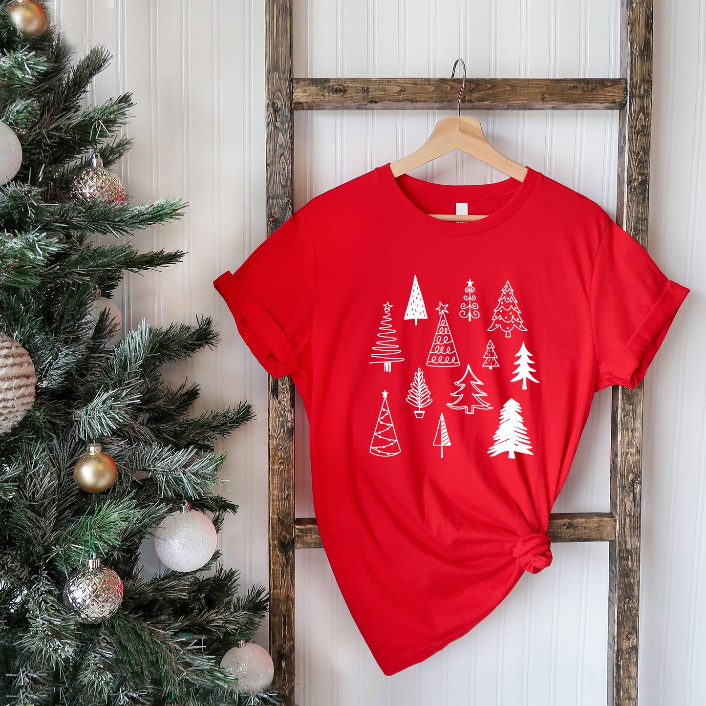 Christmas Tree Botanical | Garment Dyed Tee