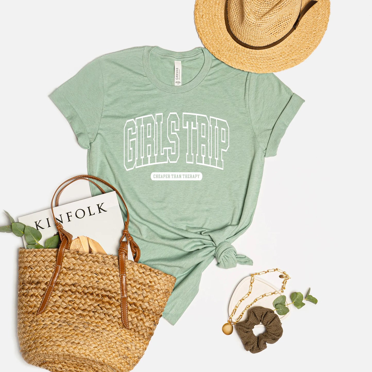 Girls Trip Varsity | Short Sleeve Graphic Tee