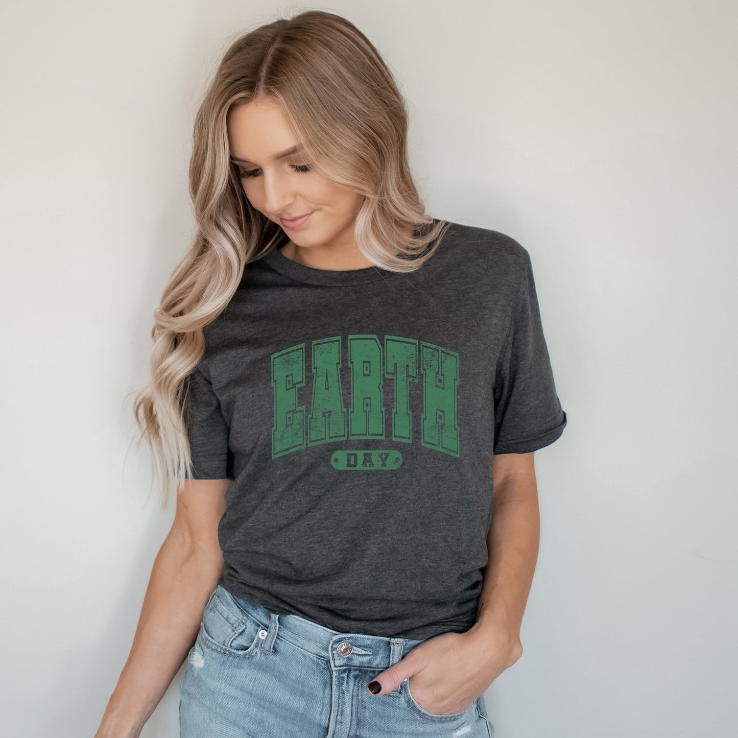 Earth Day Varsity | Short Sleeve Graphic Tee