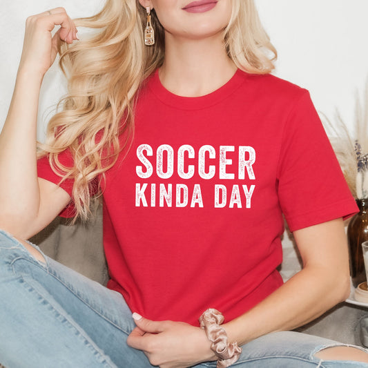 Soccer Kinda Day | Short Sleeve Graphic Tee