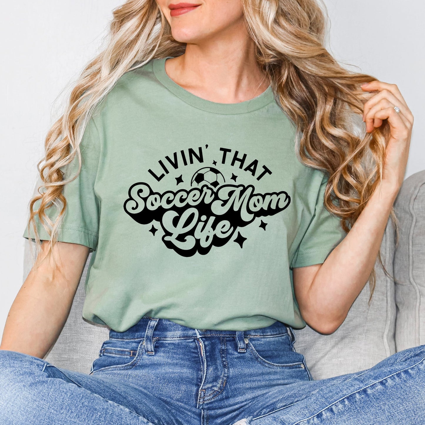 Soccer Mom Life | Short Sleeve Graphic Tee
