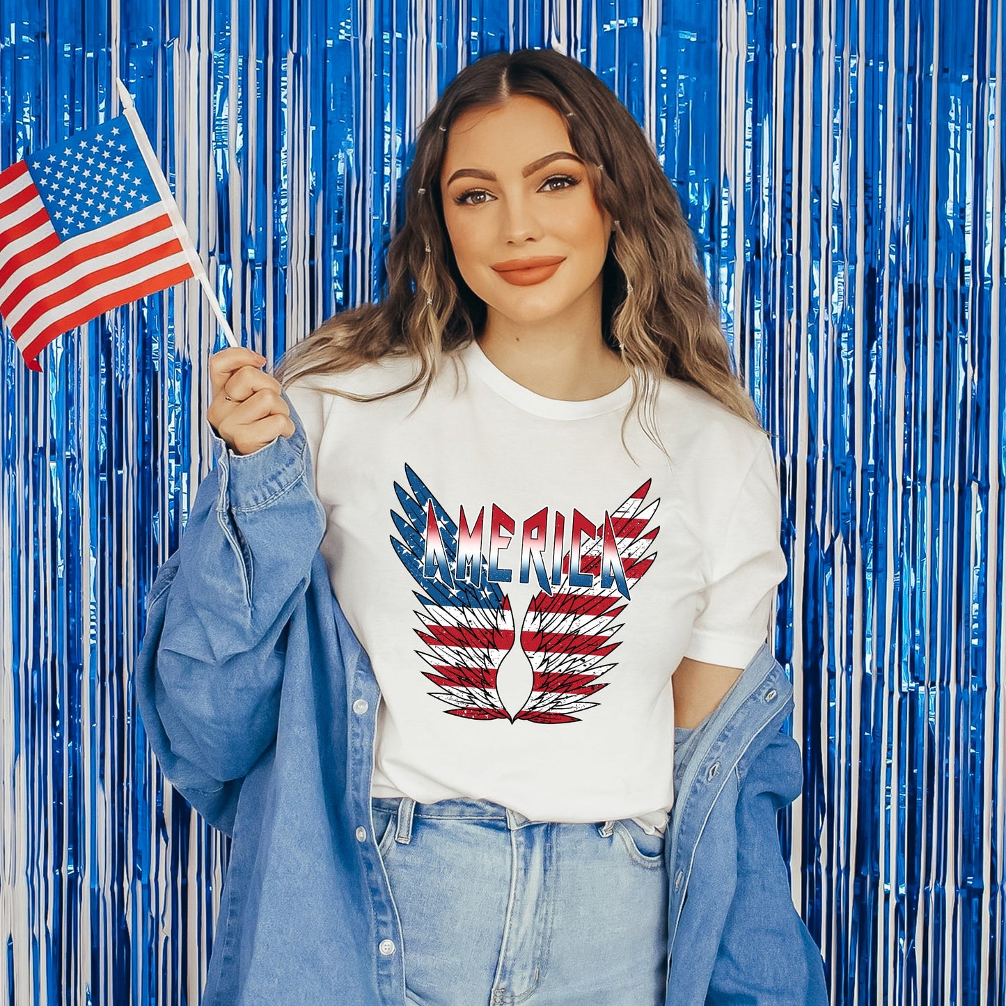 America Wings | Short Sleeve Graphic Tee