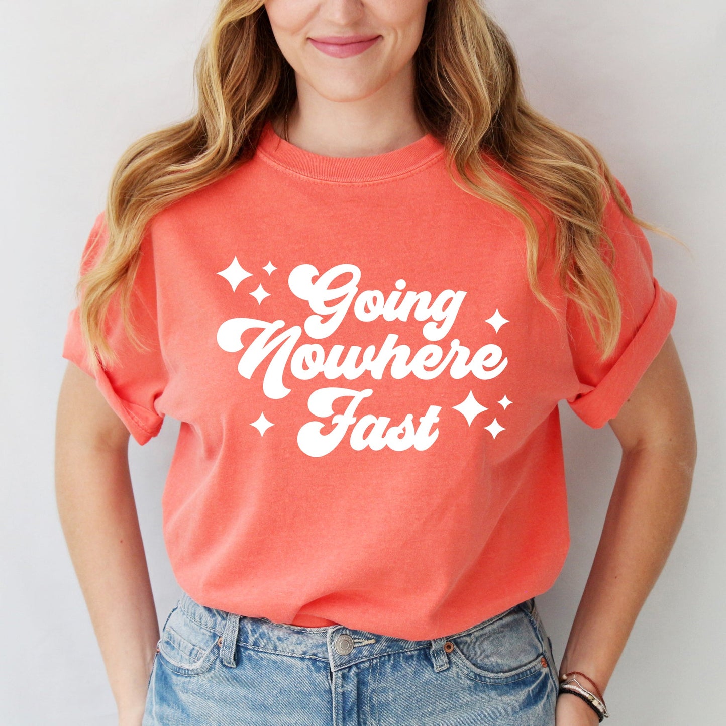Going Nowhere Fast | Garment Dyed Tee