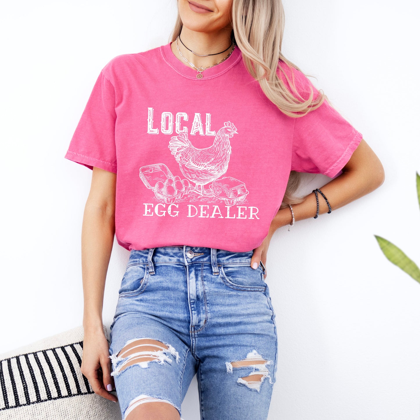 Local Egg Dealer | Garment Dyed Tee
