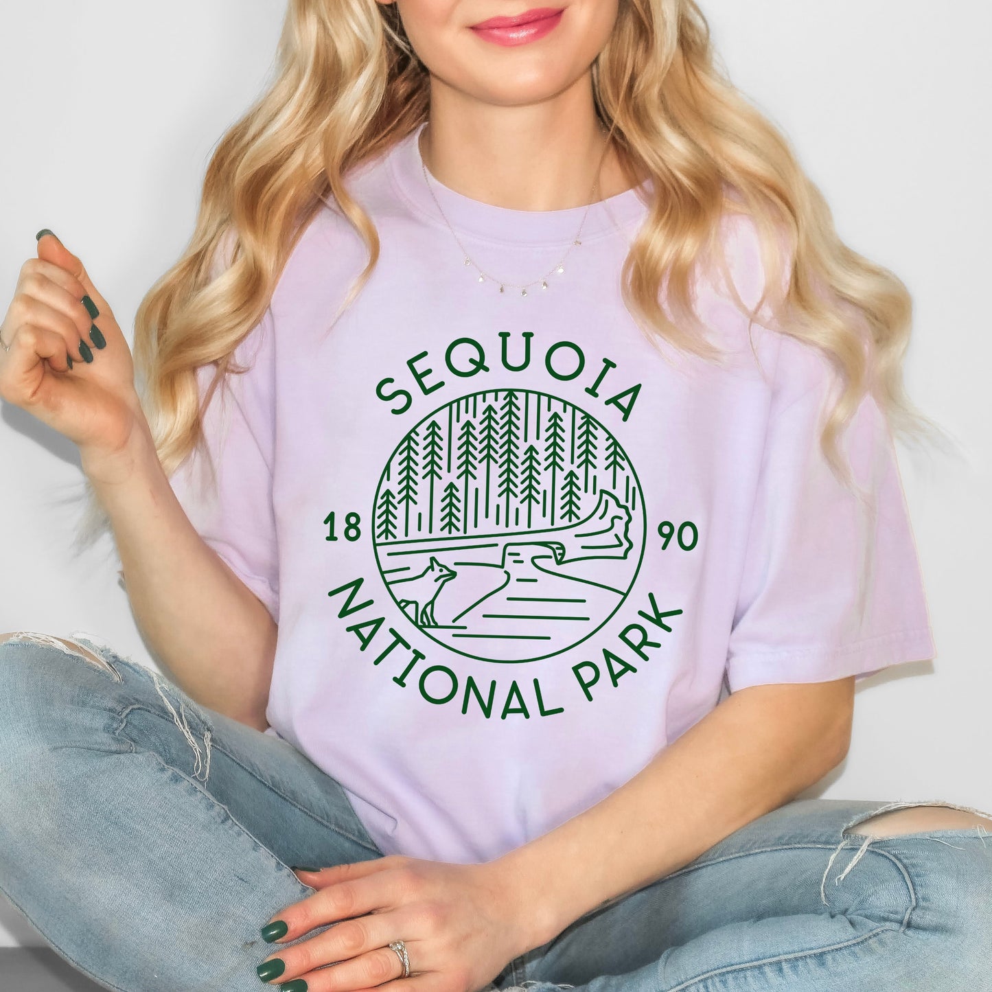 Sequoia National Park | Garment Dyed Short Sleeve Tee