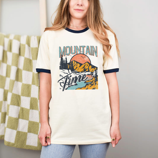 Mountain Time | Ringer Tee