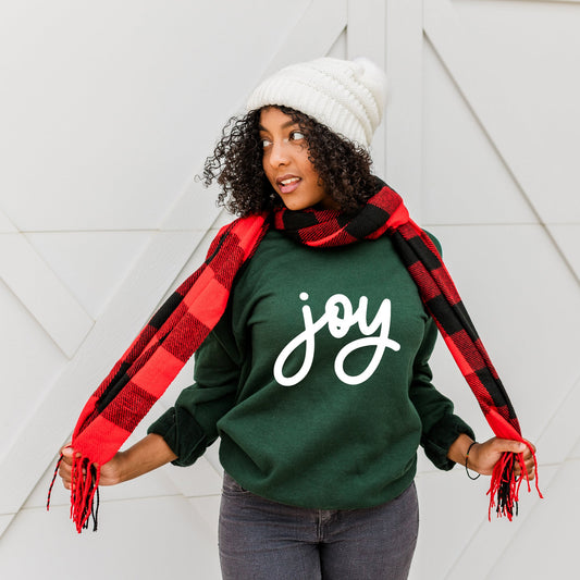 Joy Bold Cursive | Sweatshirt