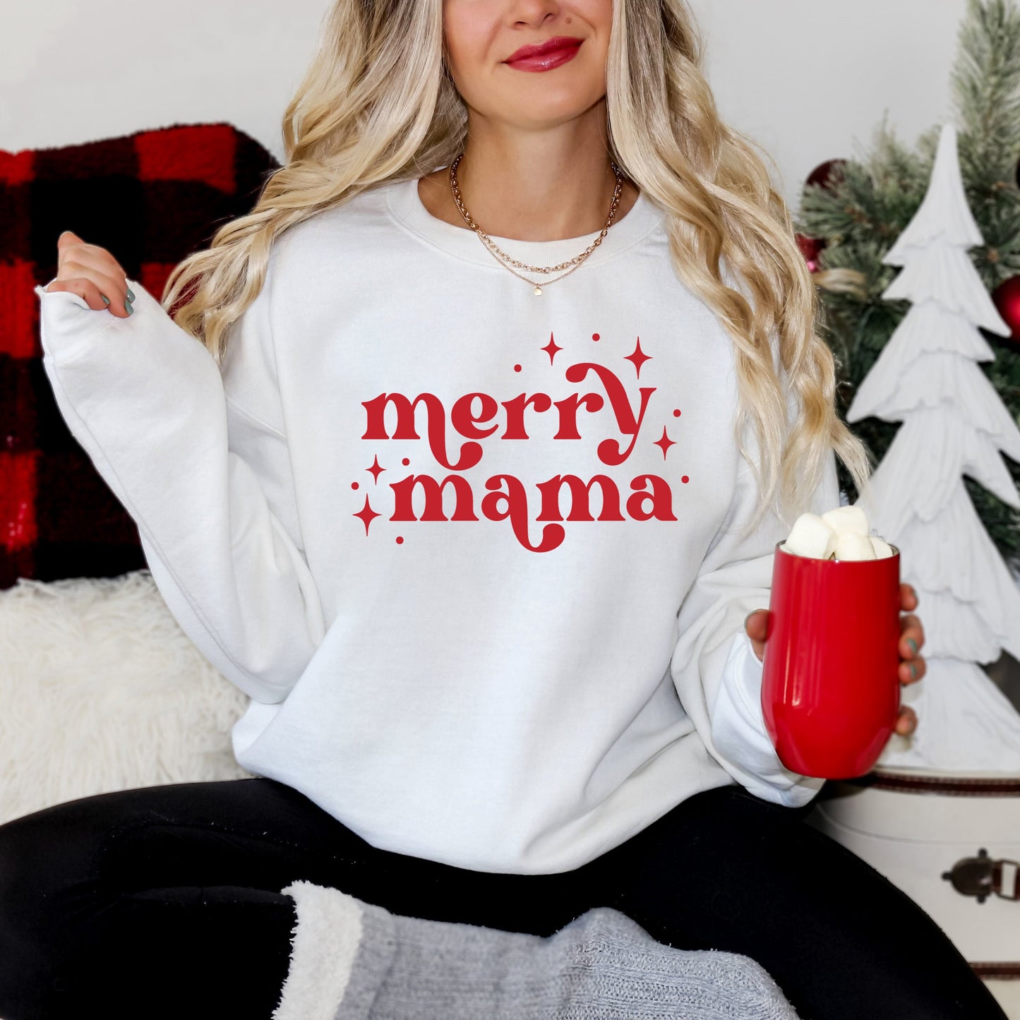 Whimsical Merry Mama | Sweatshirt